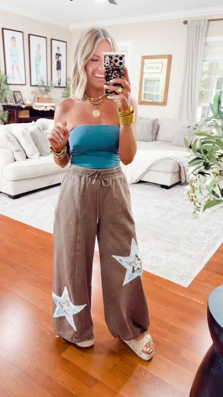 The Stardust Wide-Leg Denim