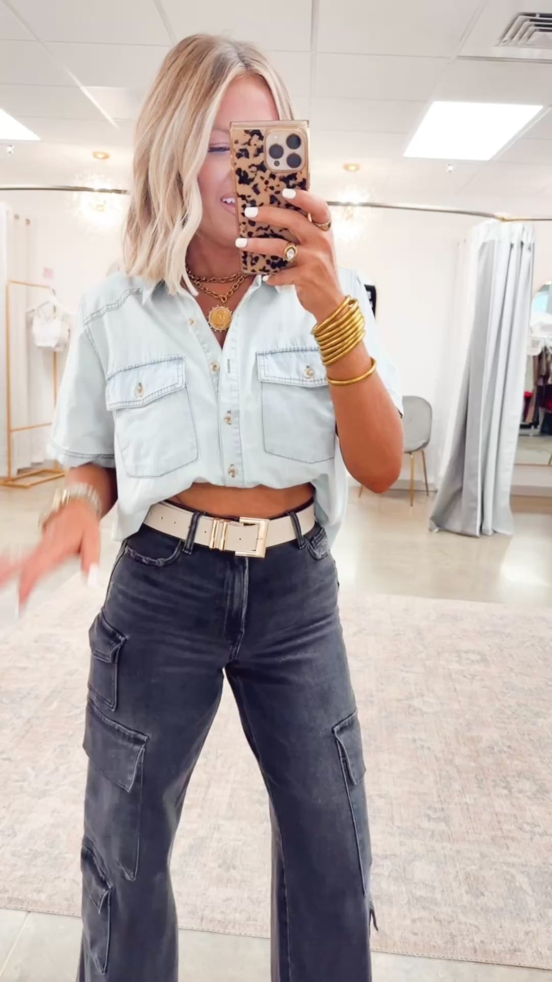 Lainey Button Down Top