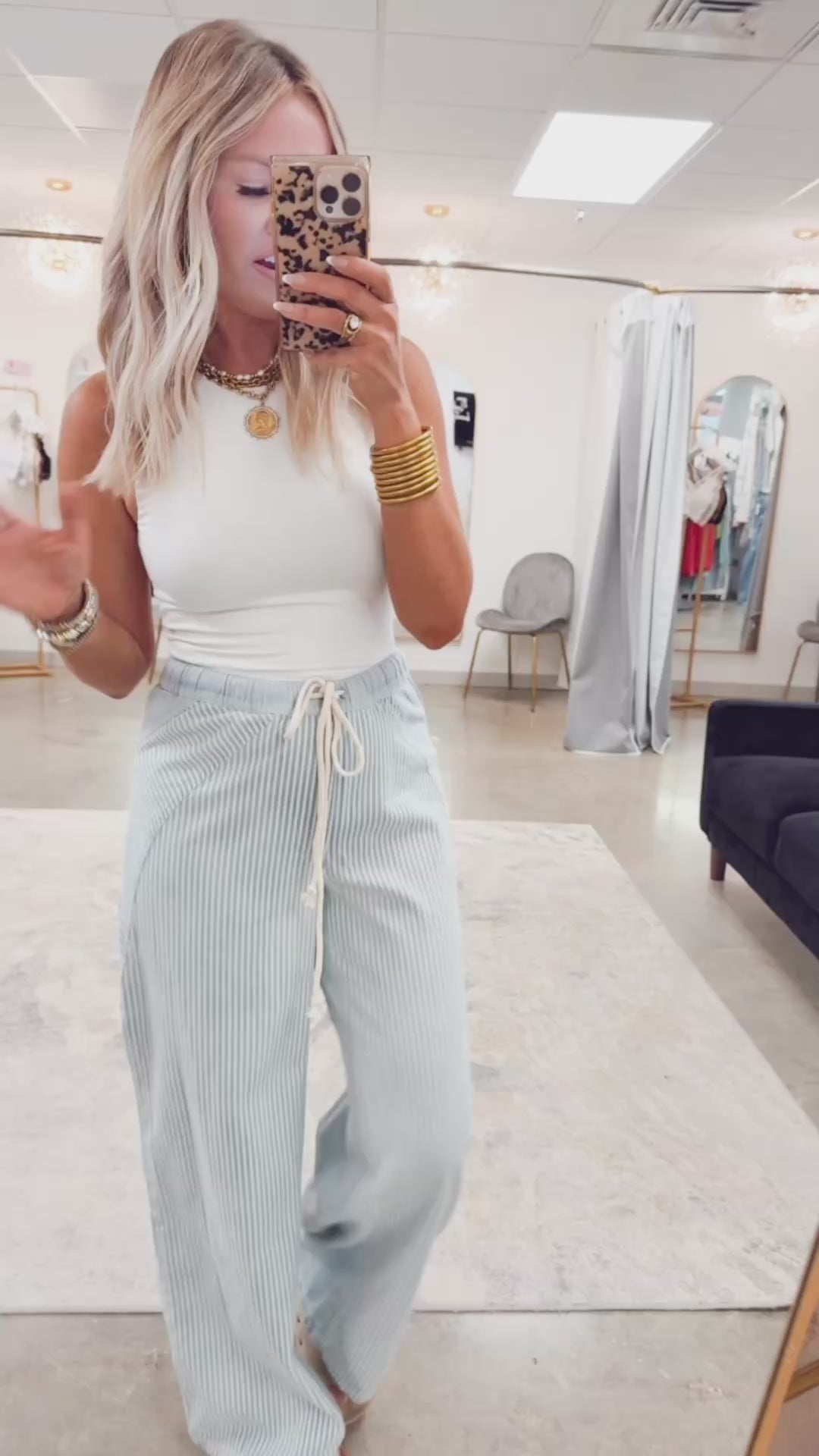 Mariner Stripe Pants