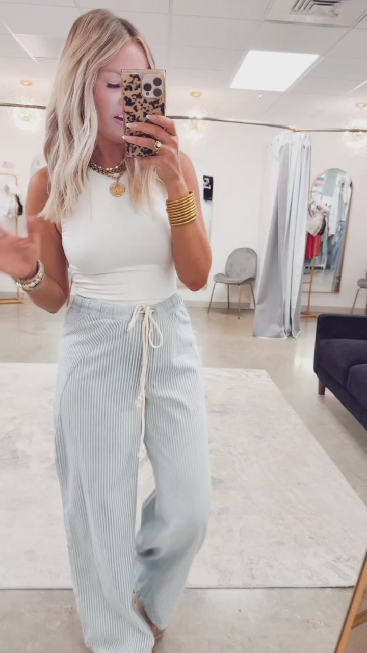Mariner Stripe Pants