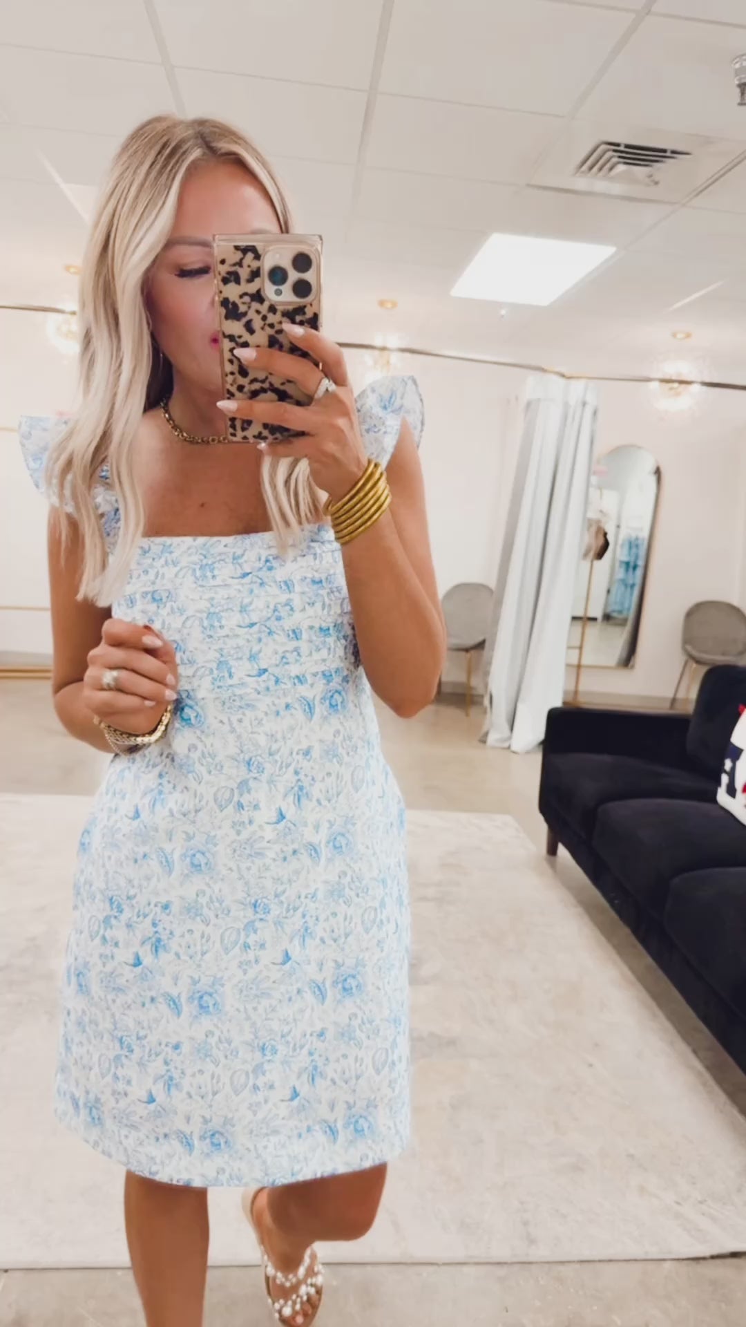 Blue Thistle Romper