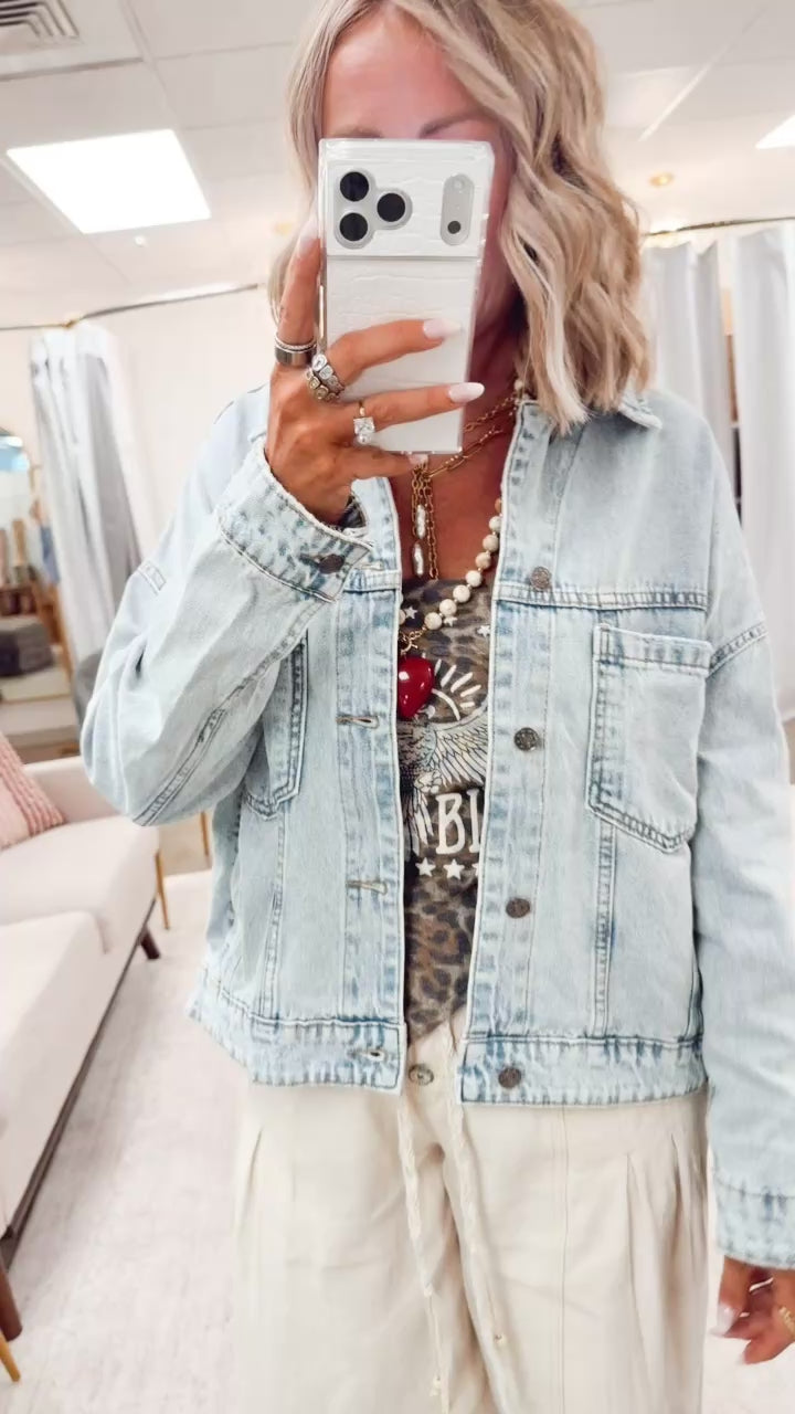 Oak Ridge Denim Jacket-Light Denim
