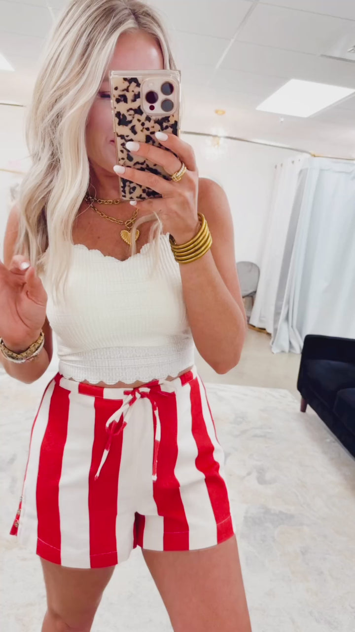 Delaney Stripe Shorts