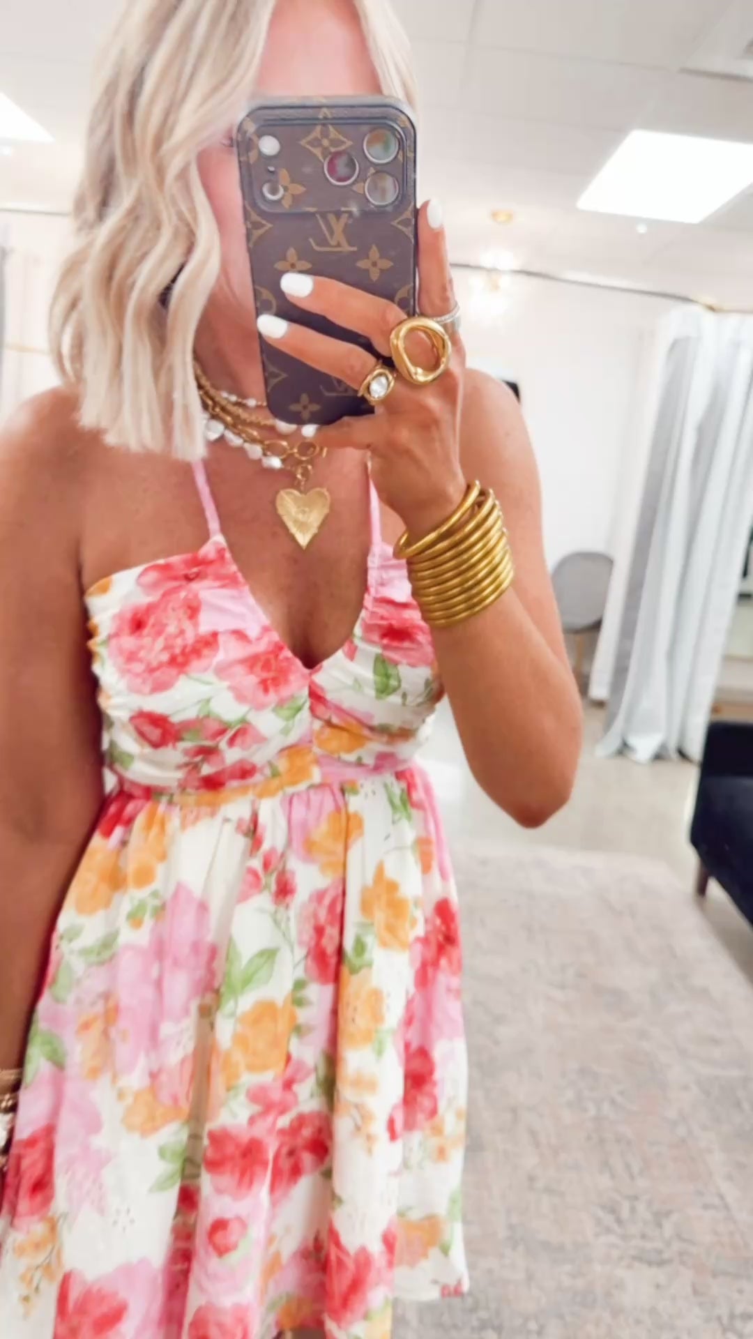 The Floral Whimsy Mini Dress