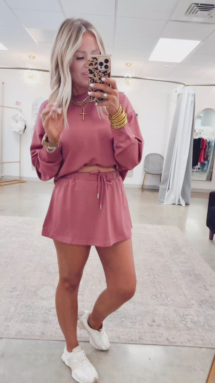 Kickoff Set-Dusty Rose