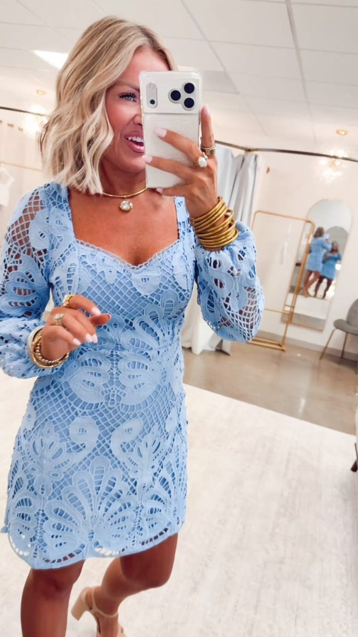 The Seaside Sweetheart Mini Dress