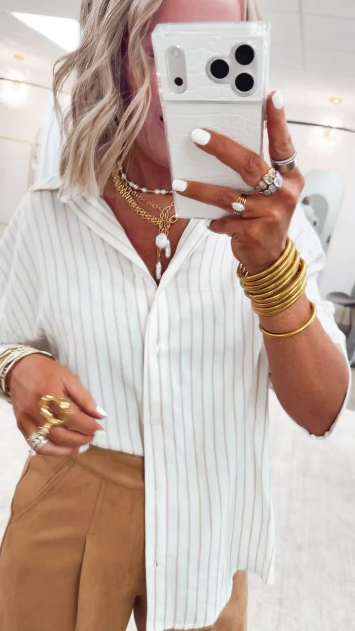 The Estella Suede Pants-Latte