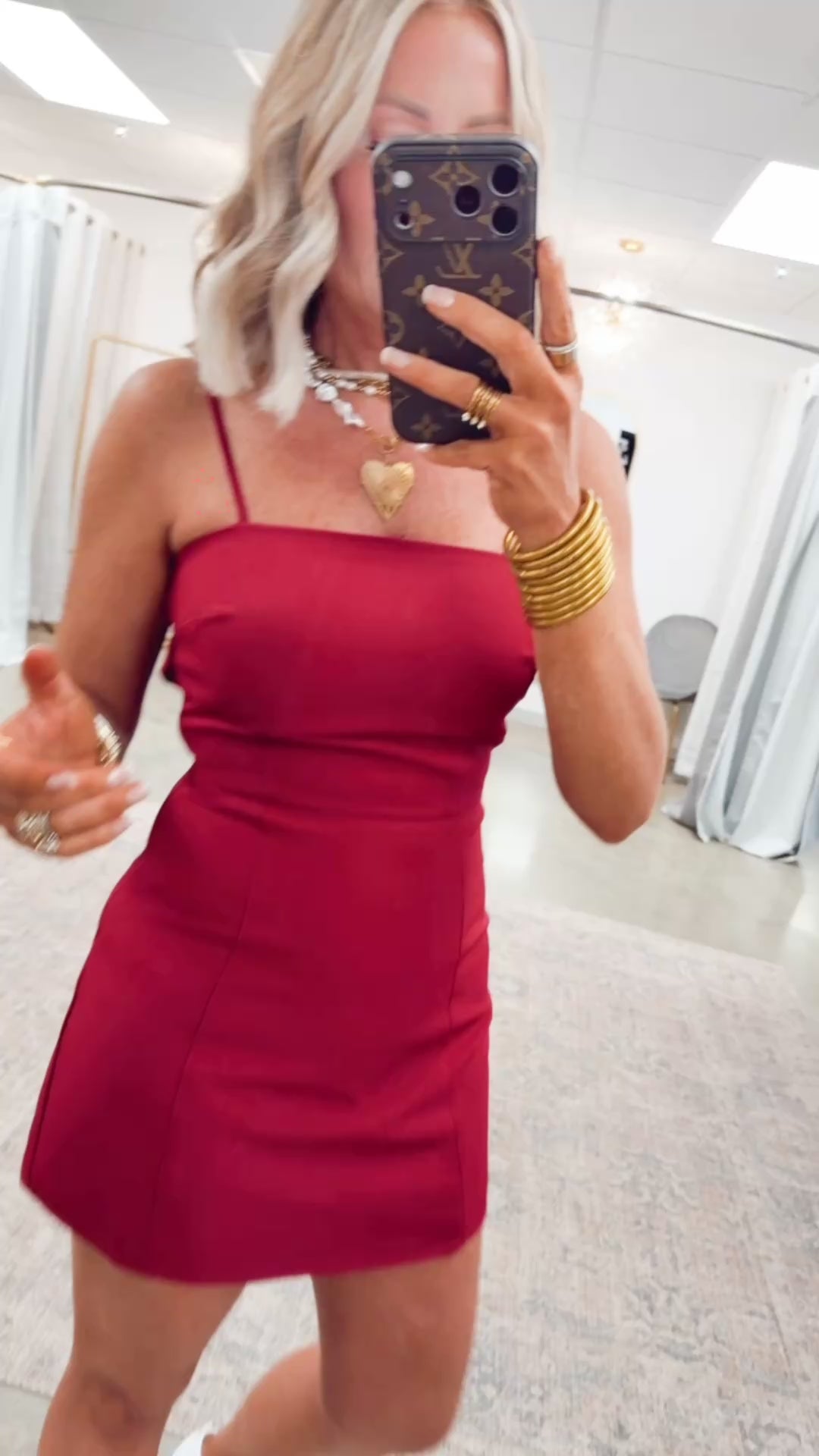 Bow Darling Mini Dress-Burgundy