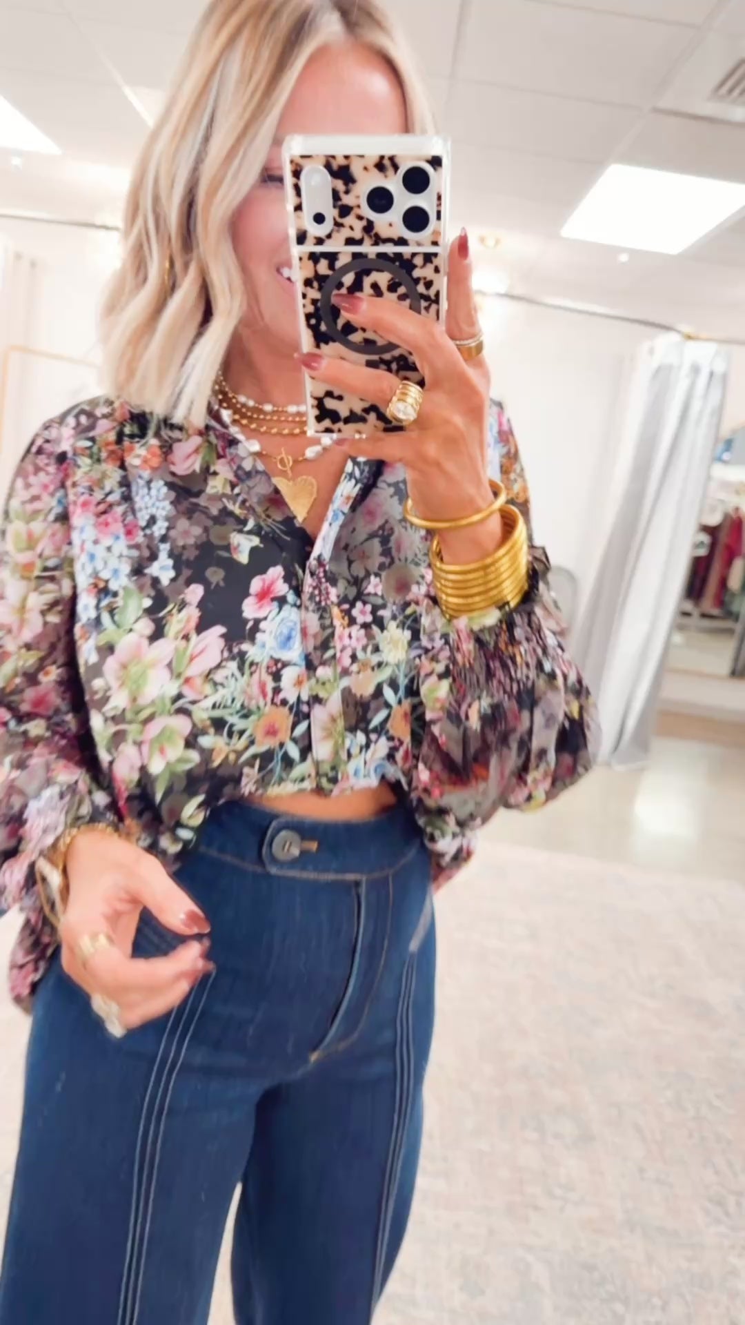 Capri Floral Blouse