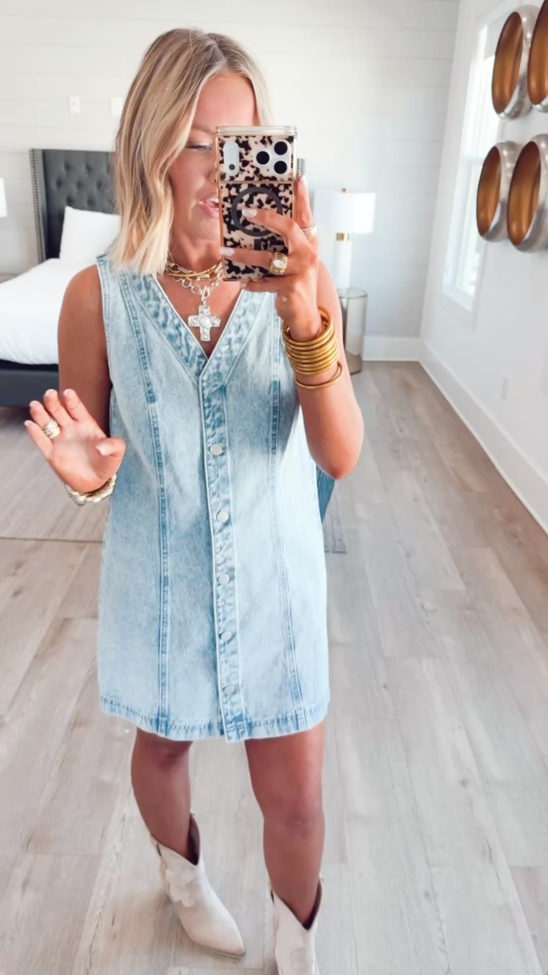 The Sweet Spurs Mini Dress