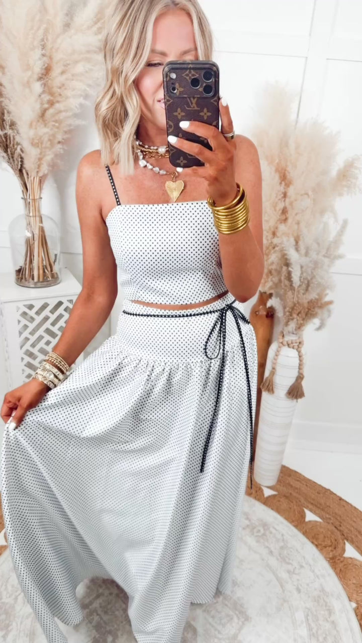 The Timeless Polka Two-Piece Set
