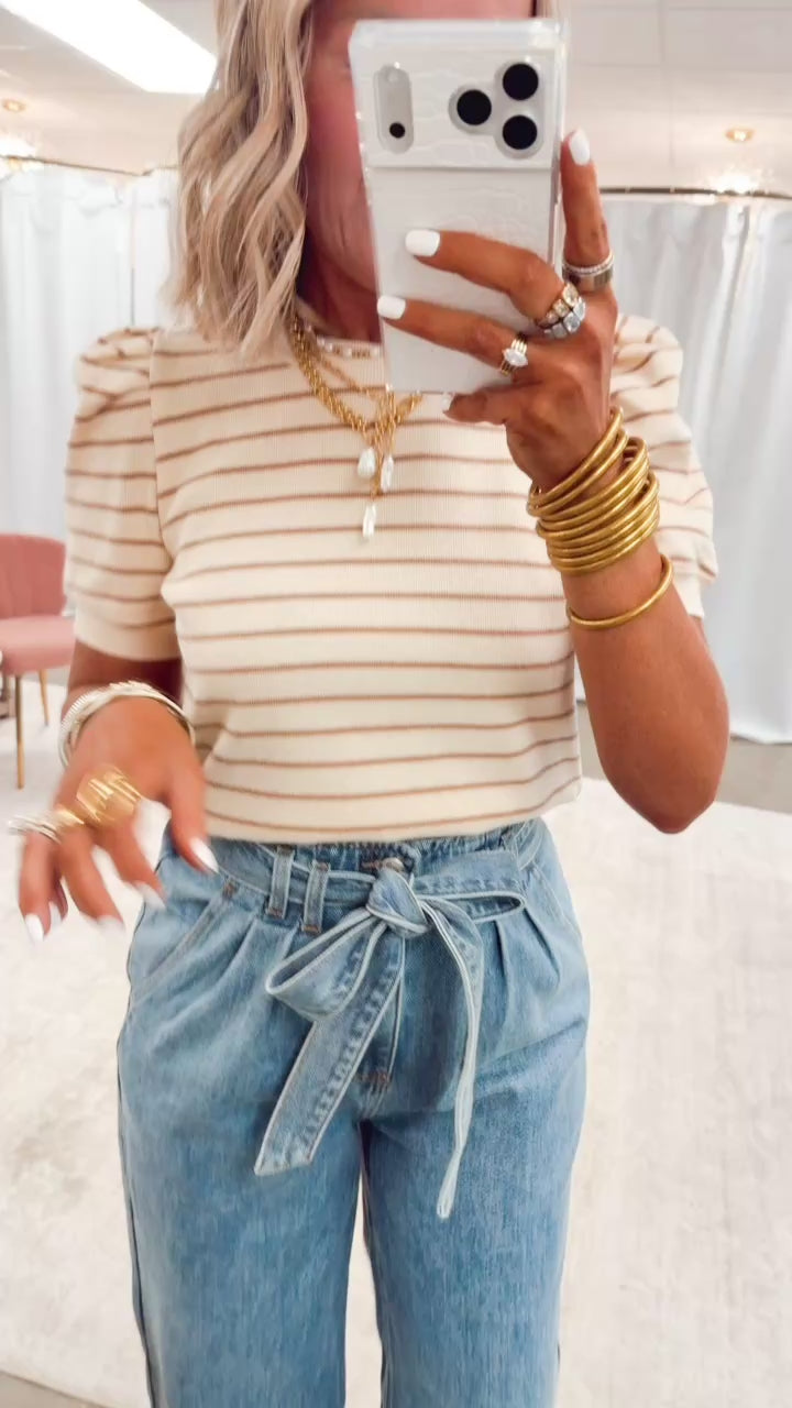 The Stripe Haven Top
