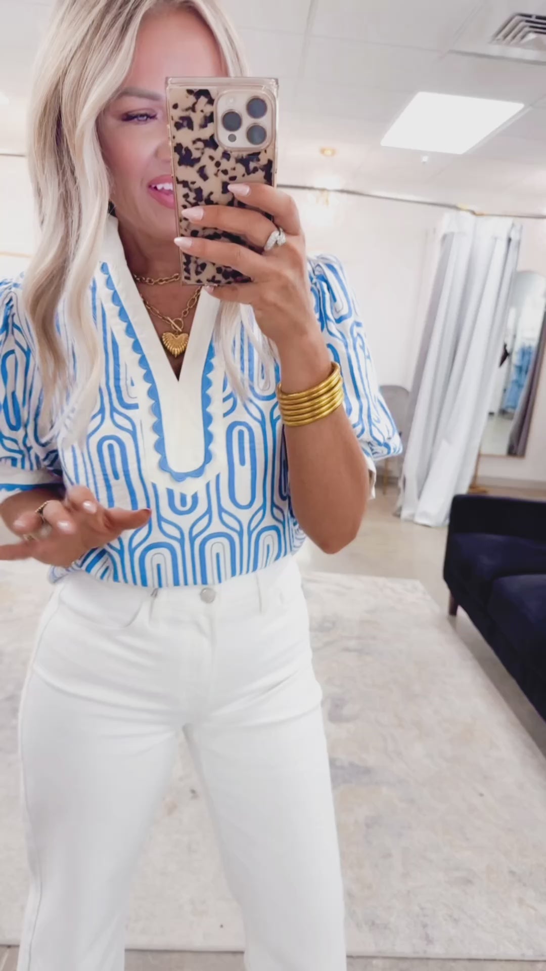 Oxford Belle Top