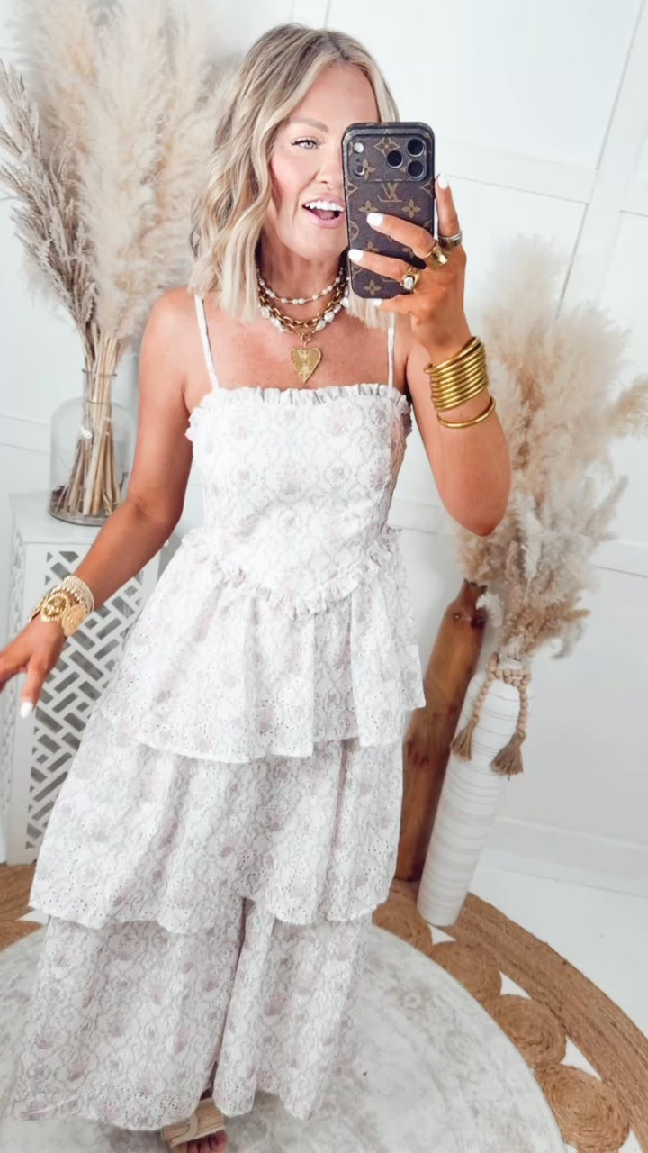 The Blush Meadow Maxi Dress