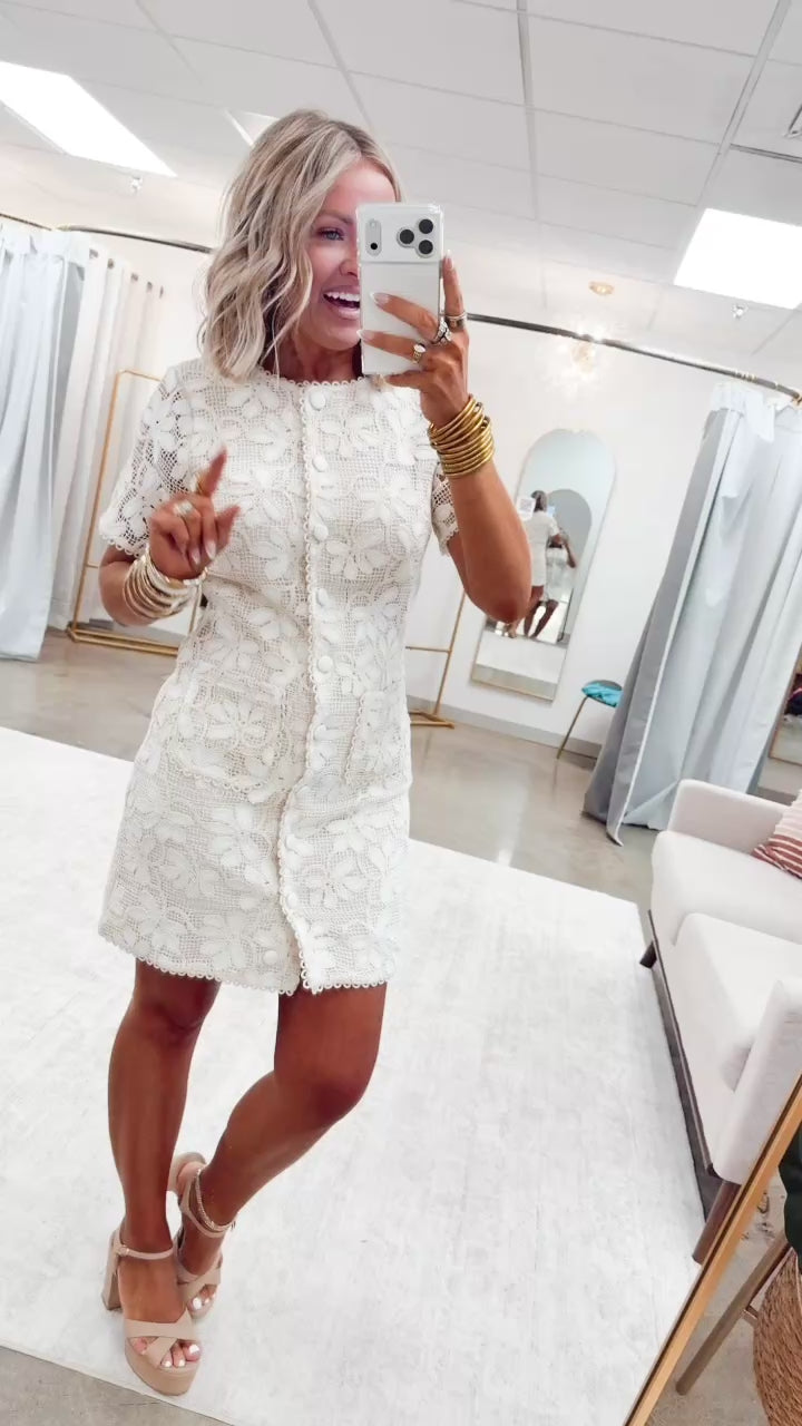 The Veranda Dress-Ivory