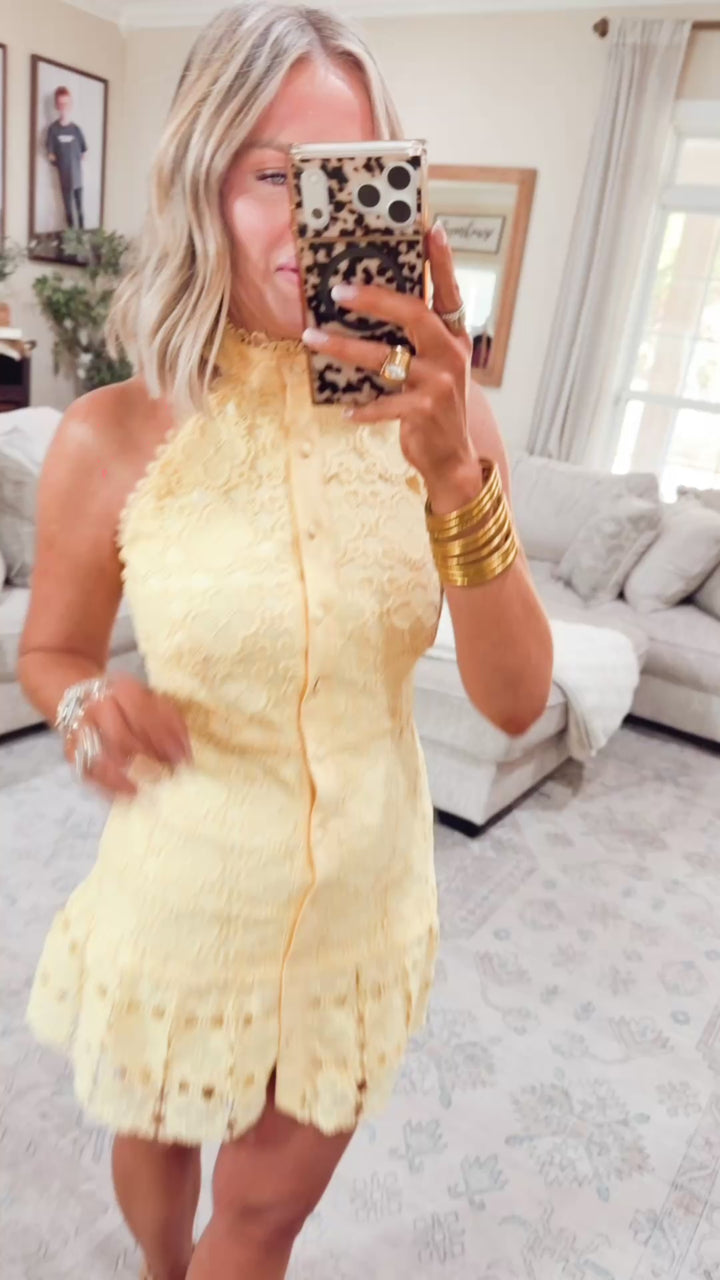 The Sun-Kissed Mini Dress