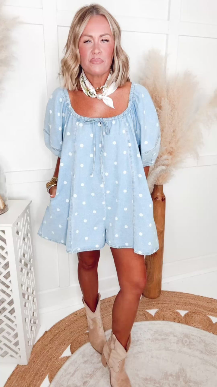 The Daisy Charm Romper