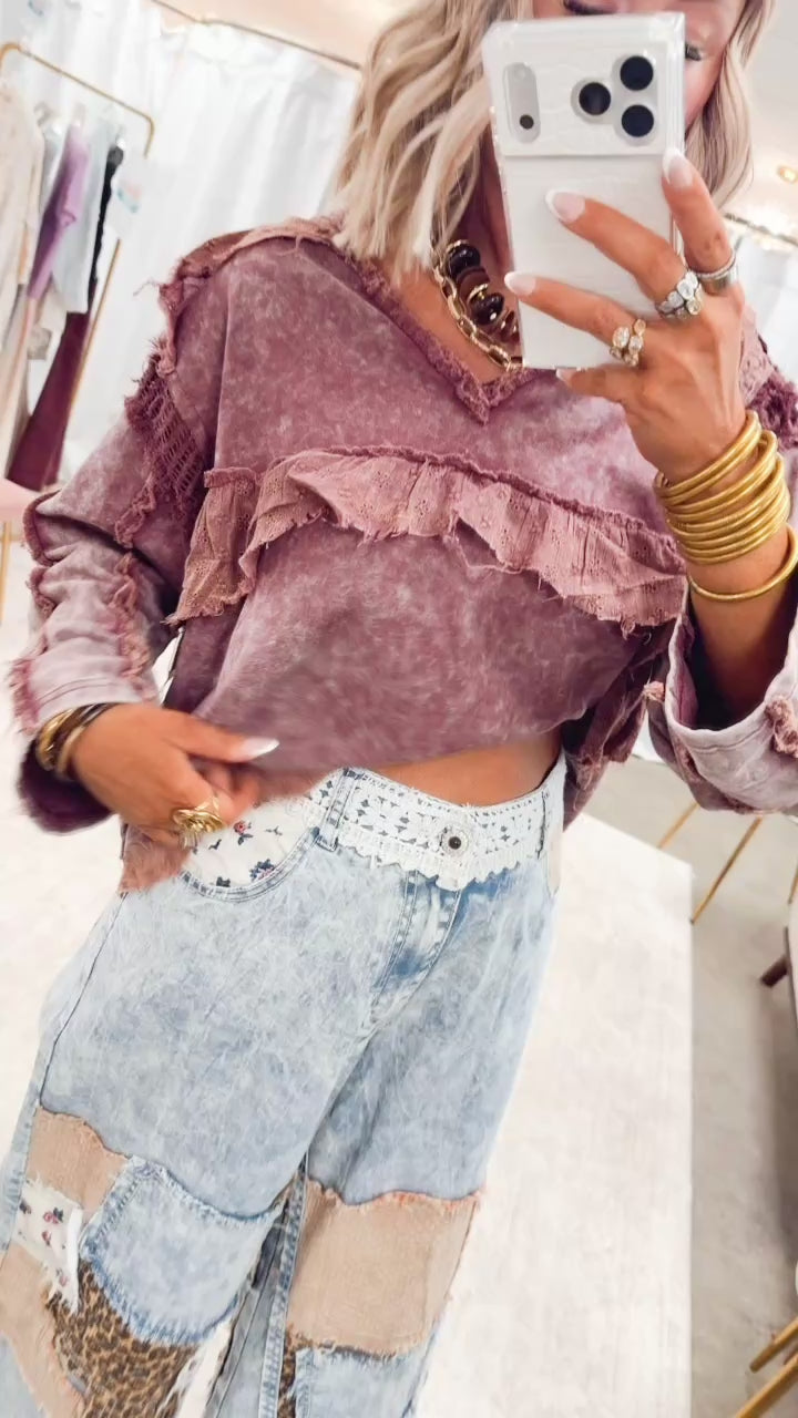 The Wild Card Pants-Denim