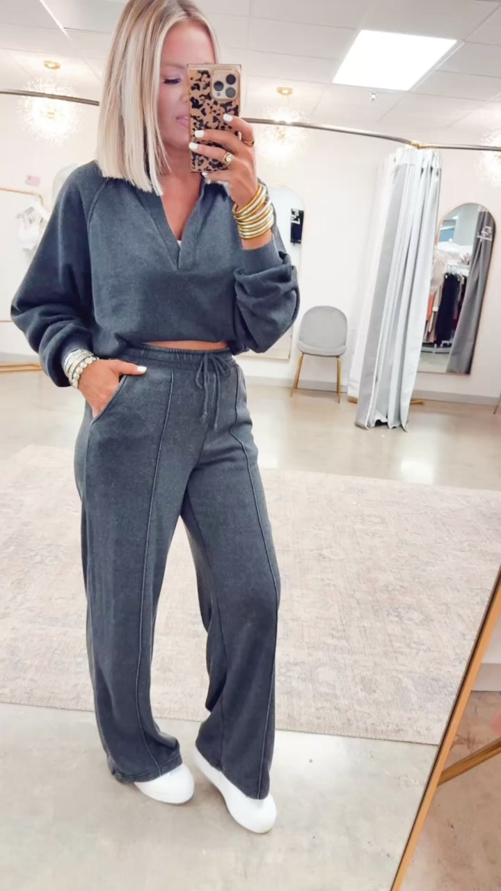 Willowmere Lounge Set-Black