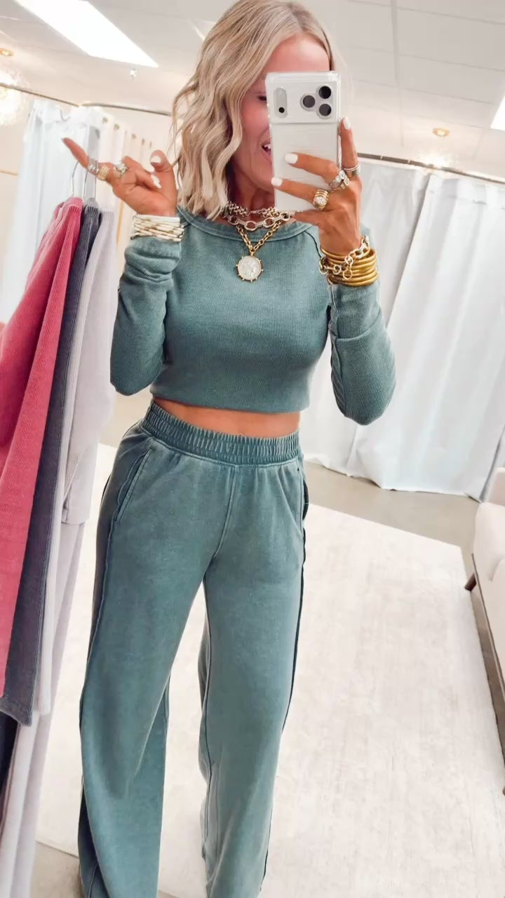 The Arabella Two Piece Set-Deep Jungle
