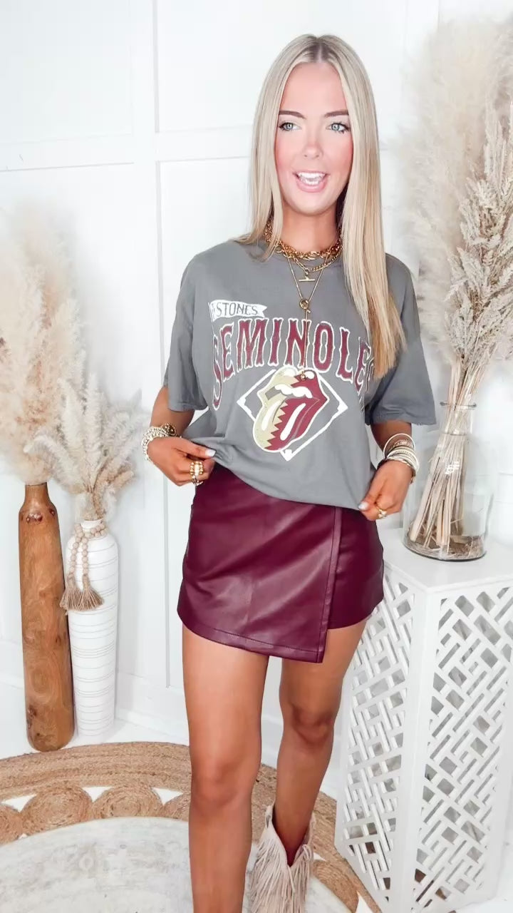 Rolling Stones Florida State Seminoles Tee