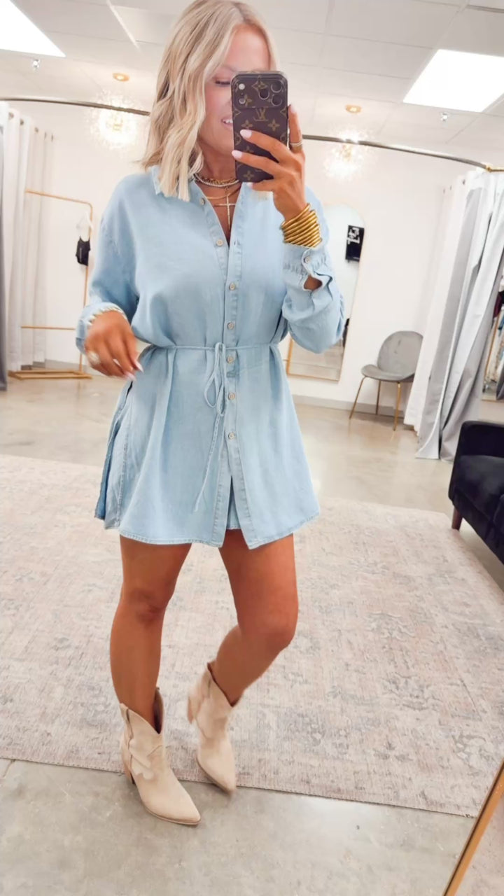 The Chambray Shore Romper