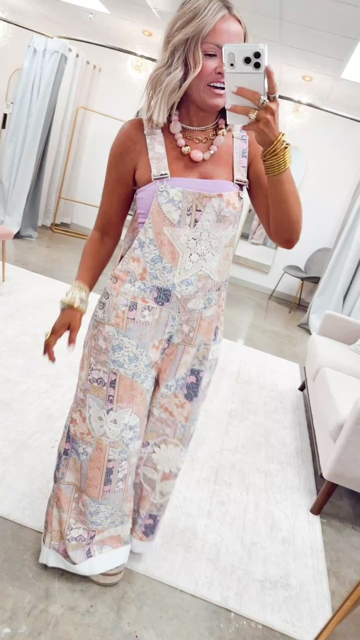 The Lace & Lotus Overalls