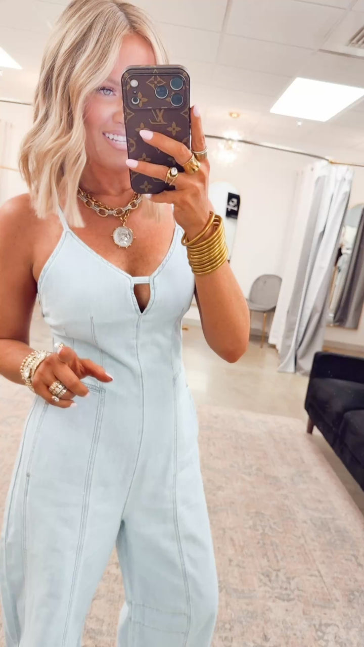 The Westline Barrel Jumpsuit