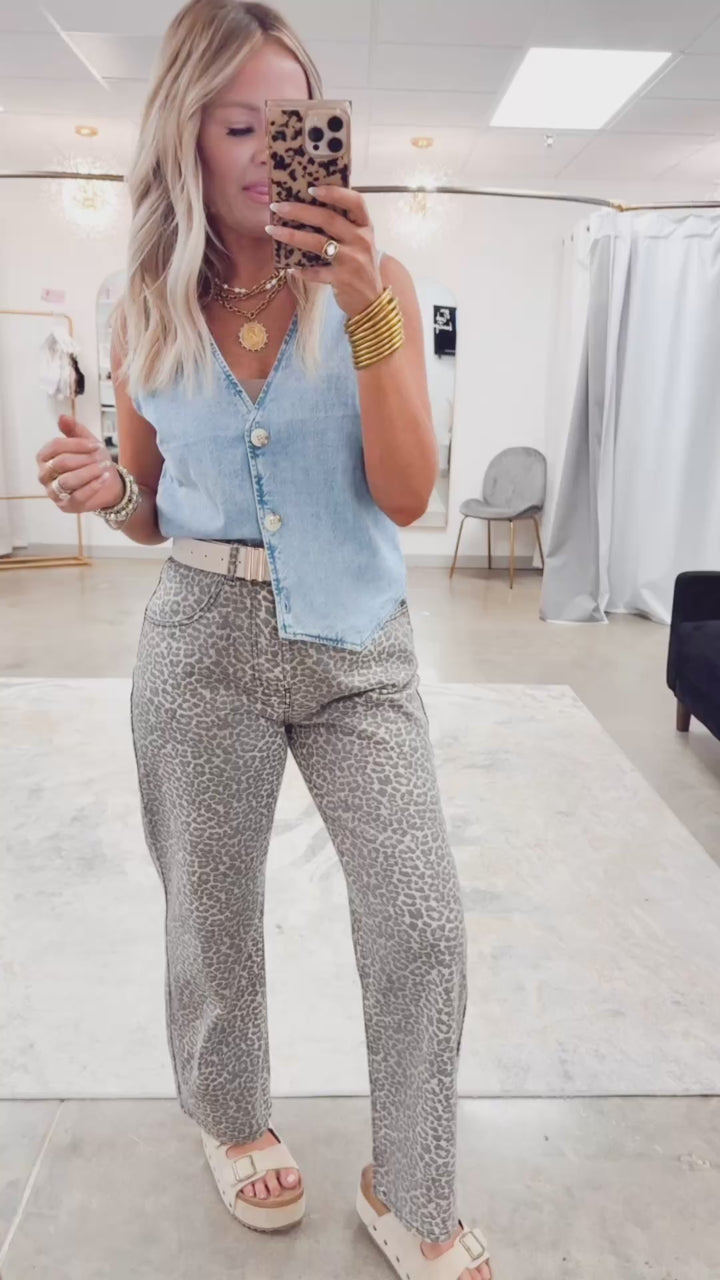 Lariat Denim Vest