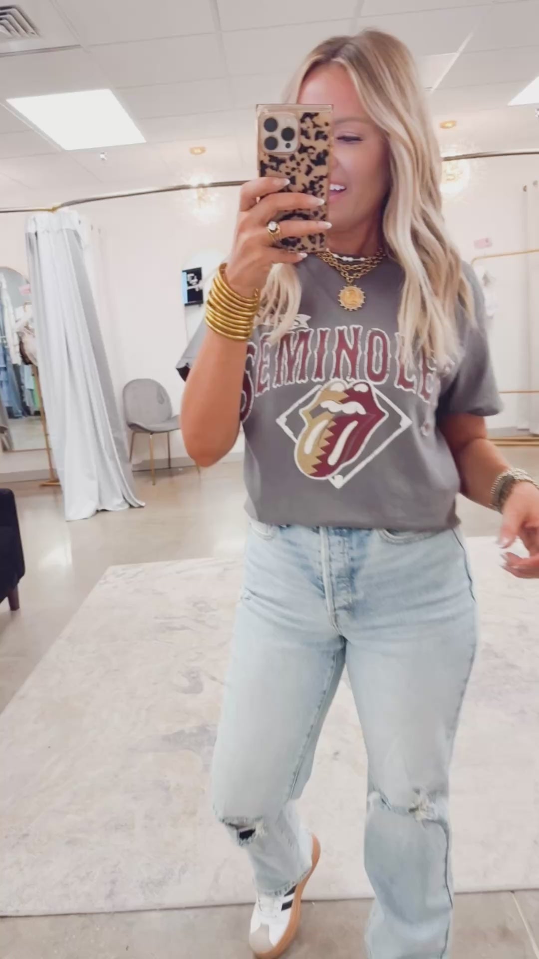 Rolling Stones Florida State Seminoles Tee