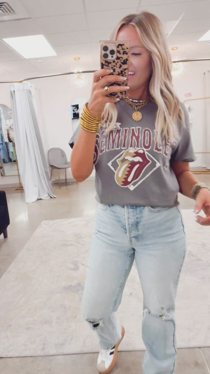 Rolling Stones Florida State Seminoles Tee