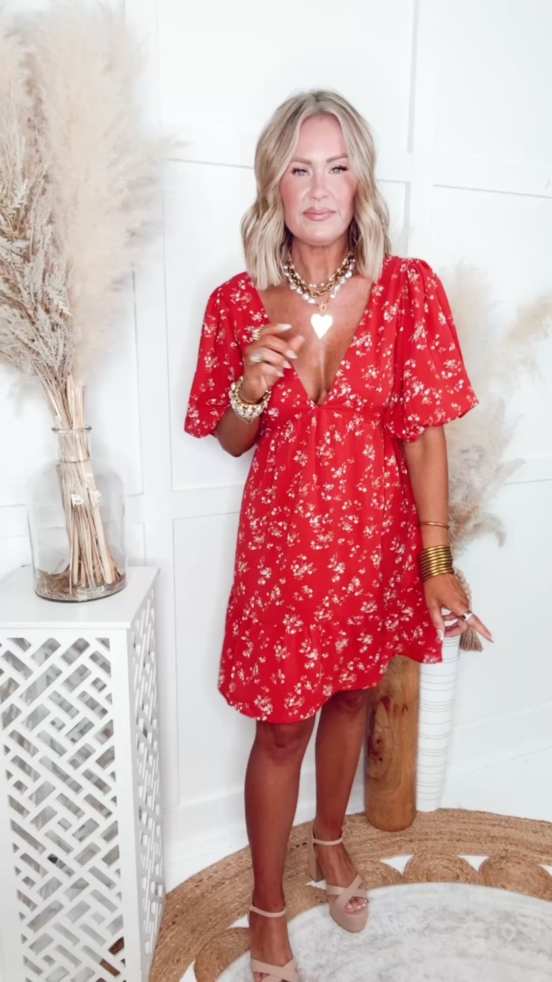 Emmie Floral Midi Dress