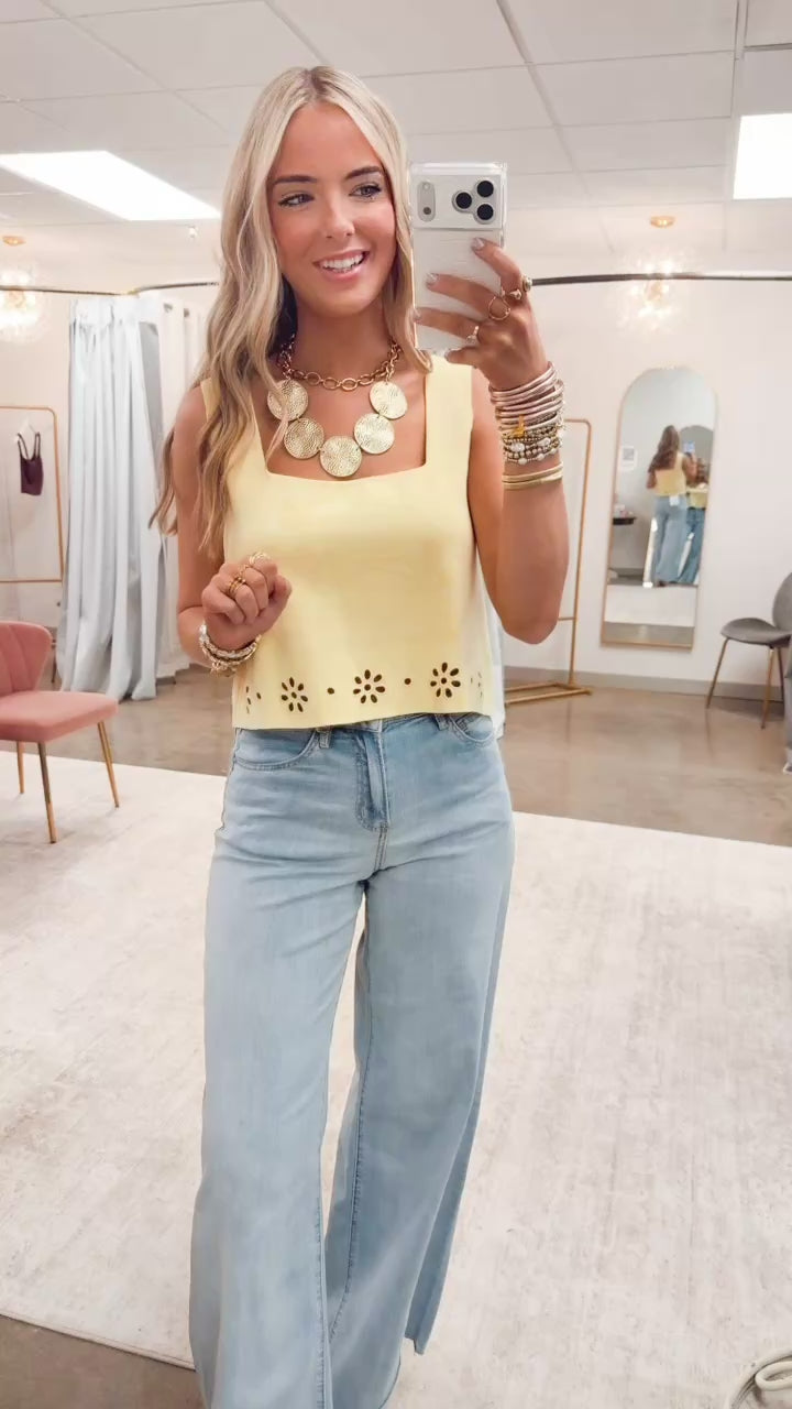 The Lemon Glow Tank