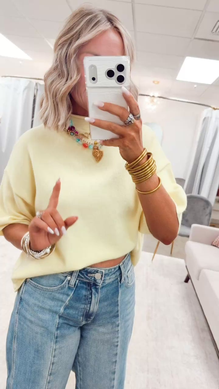 The Primrose Sweater Top-Daisy