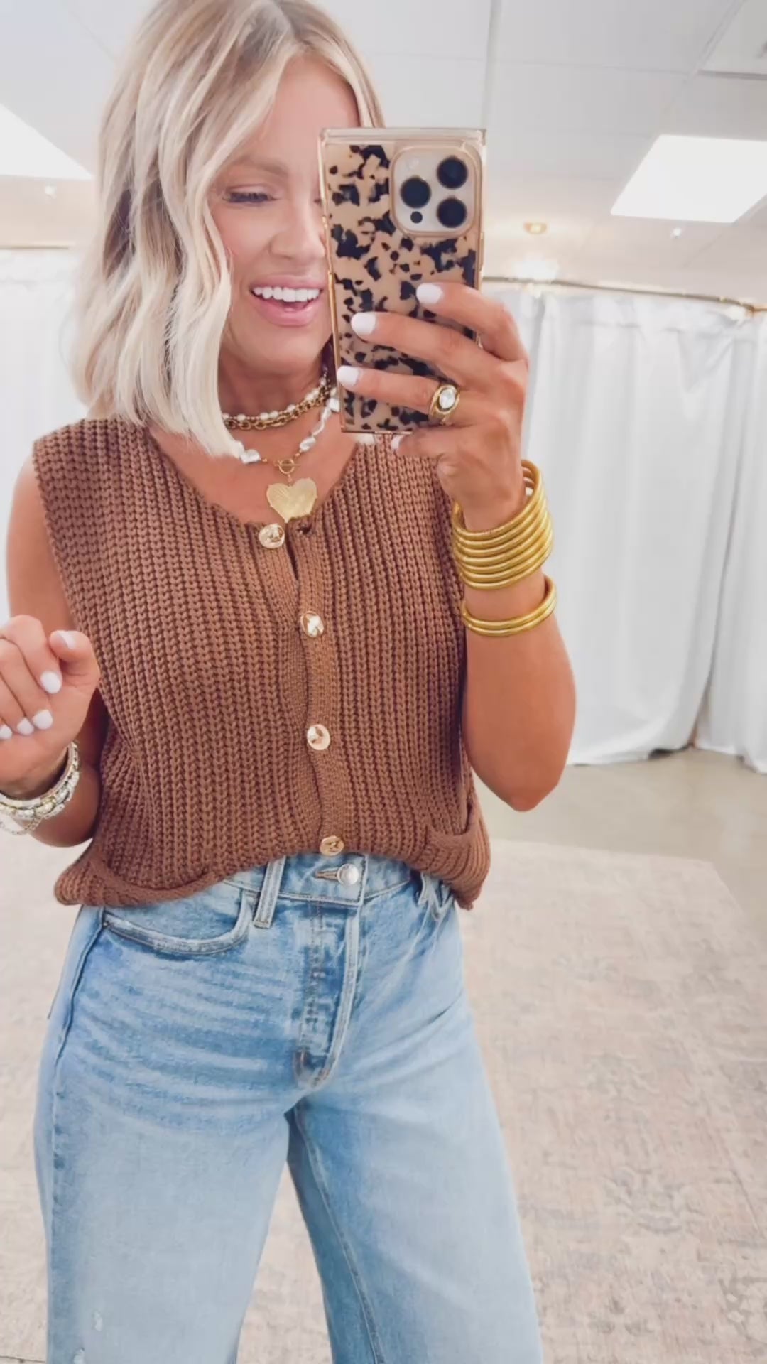 Lofty Sweater Vest-Coco