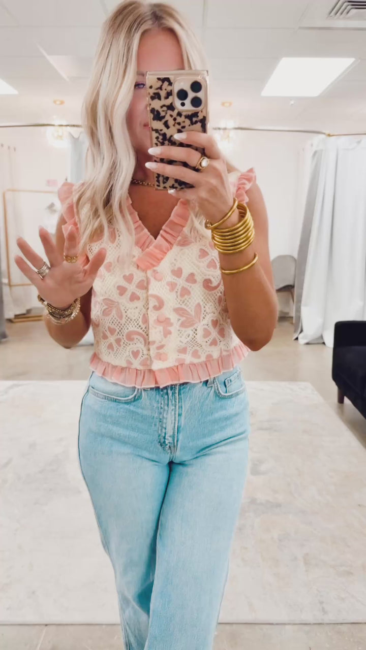 Bria Lace Vest