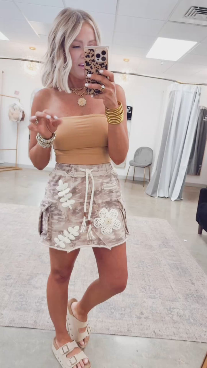 Basic Bandeau Top- Golden Rod
