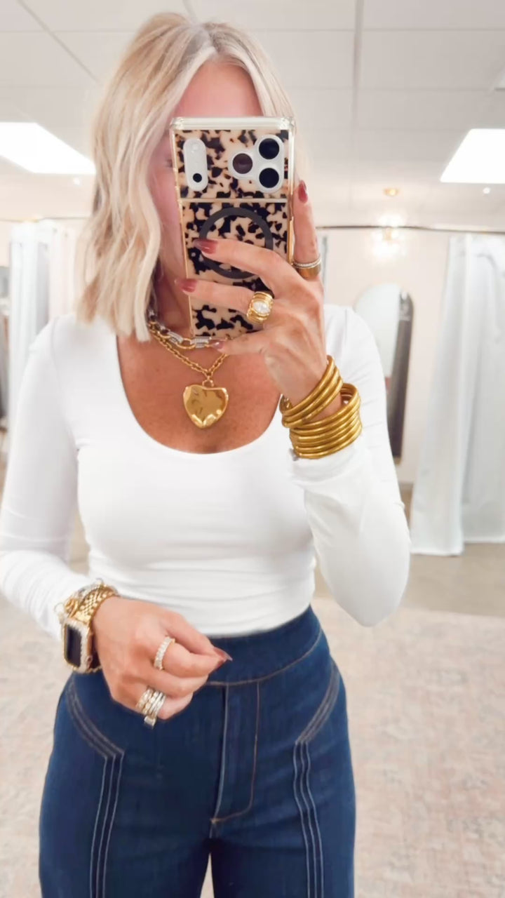 Essential White Long Sleeve