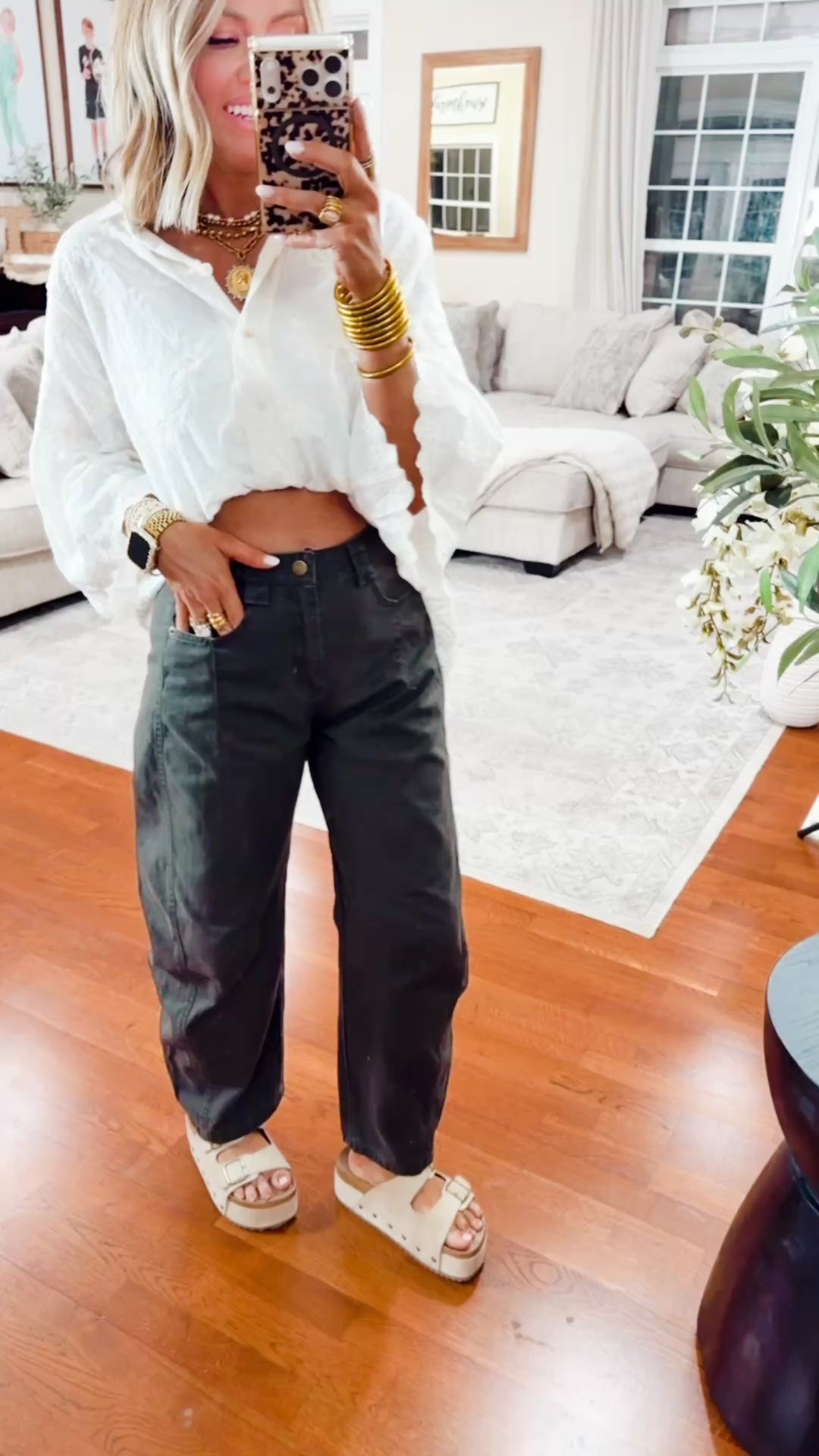 Jade Wide Leg Pintuck Pants