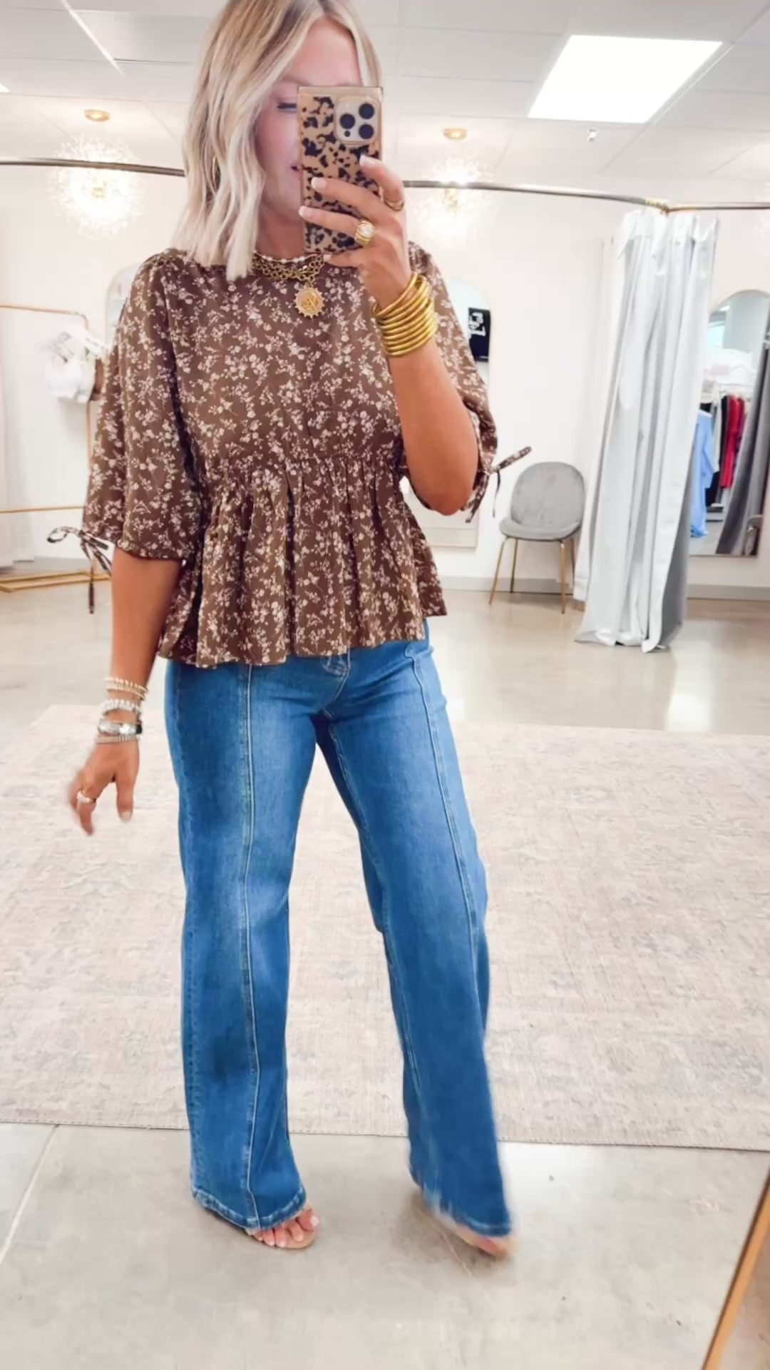 Sweet Impression Peplum Top