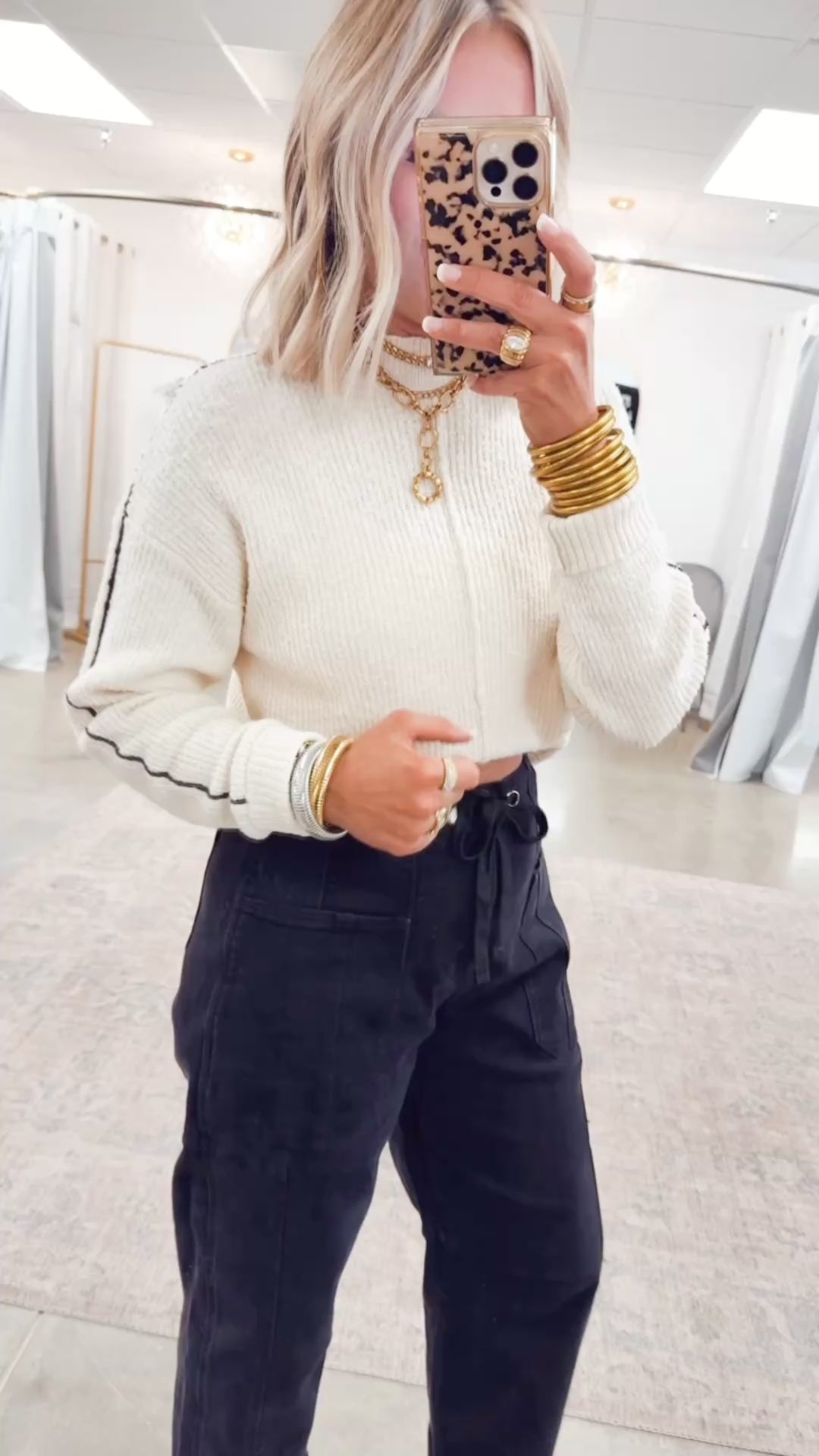 Aspen Mock Neck-Oatmeal