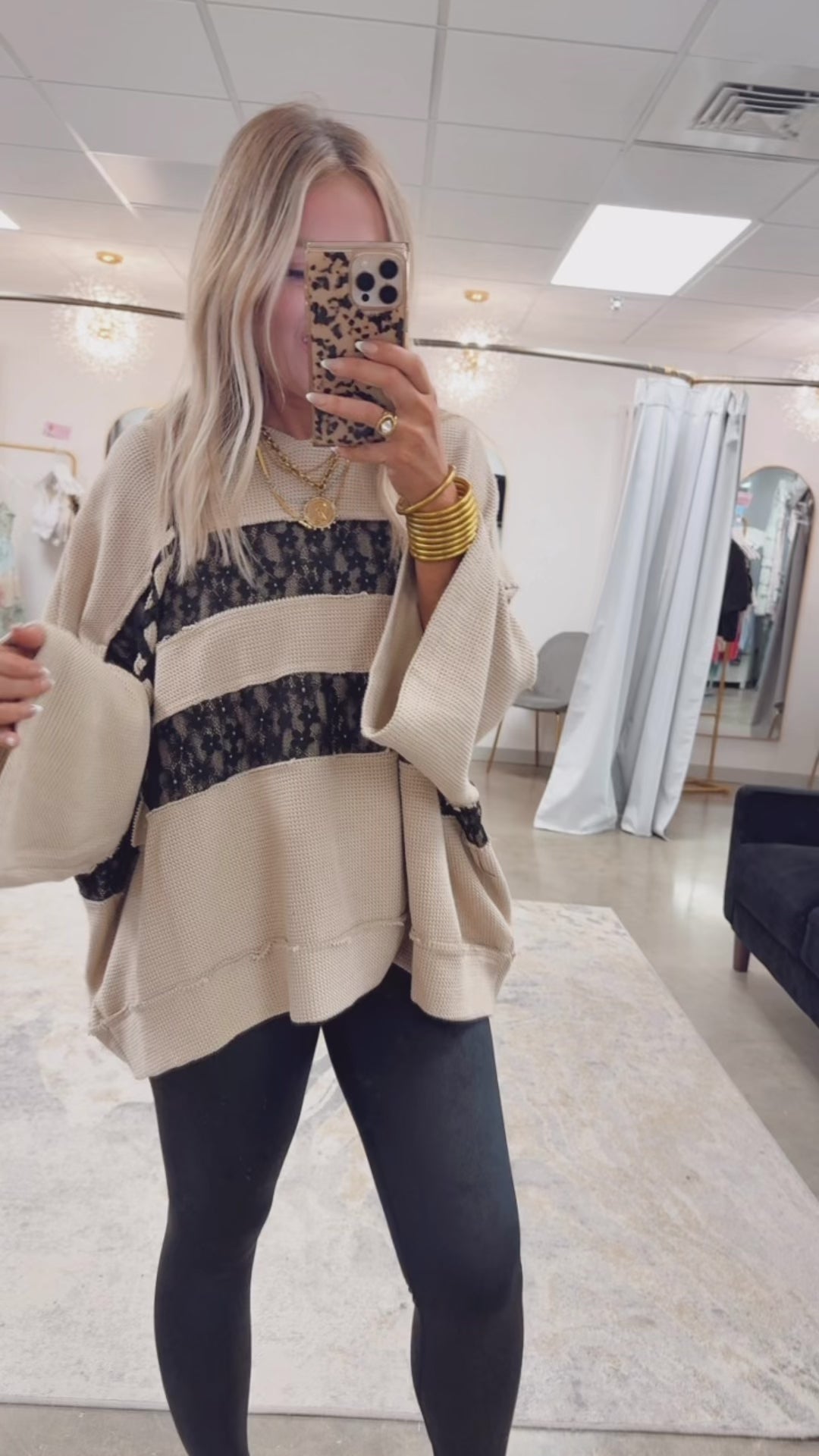 Contour Faux Leather Leggings