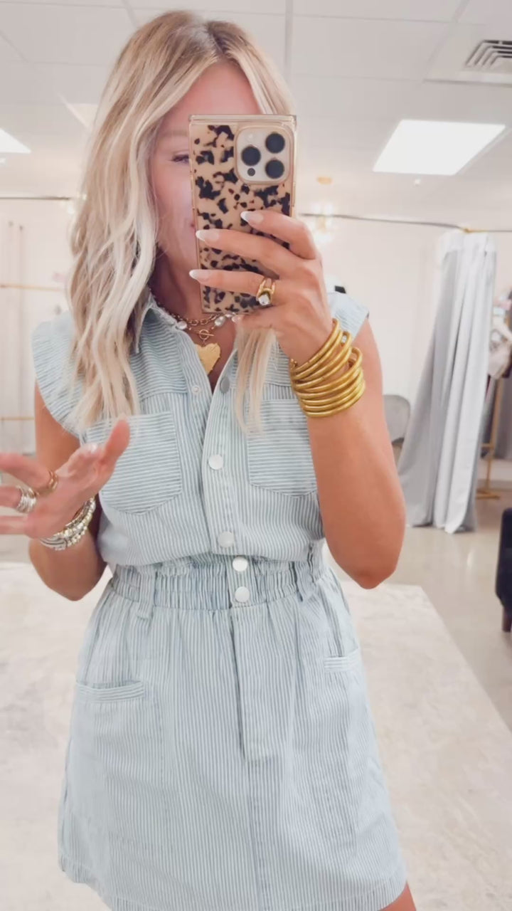Seaport Stripe Dress