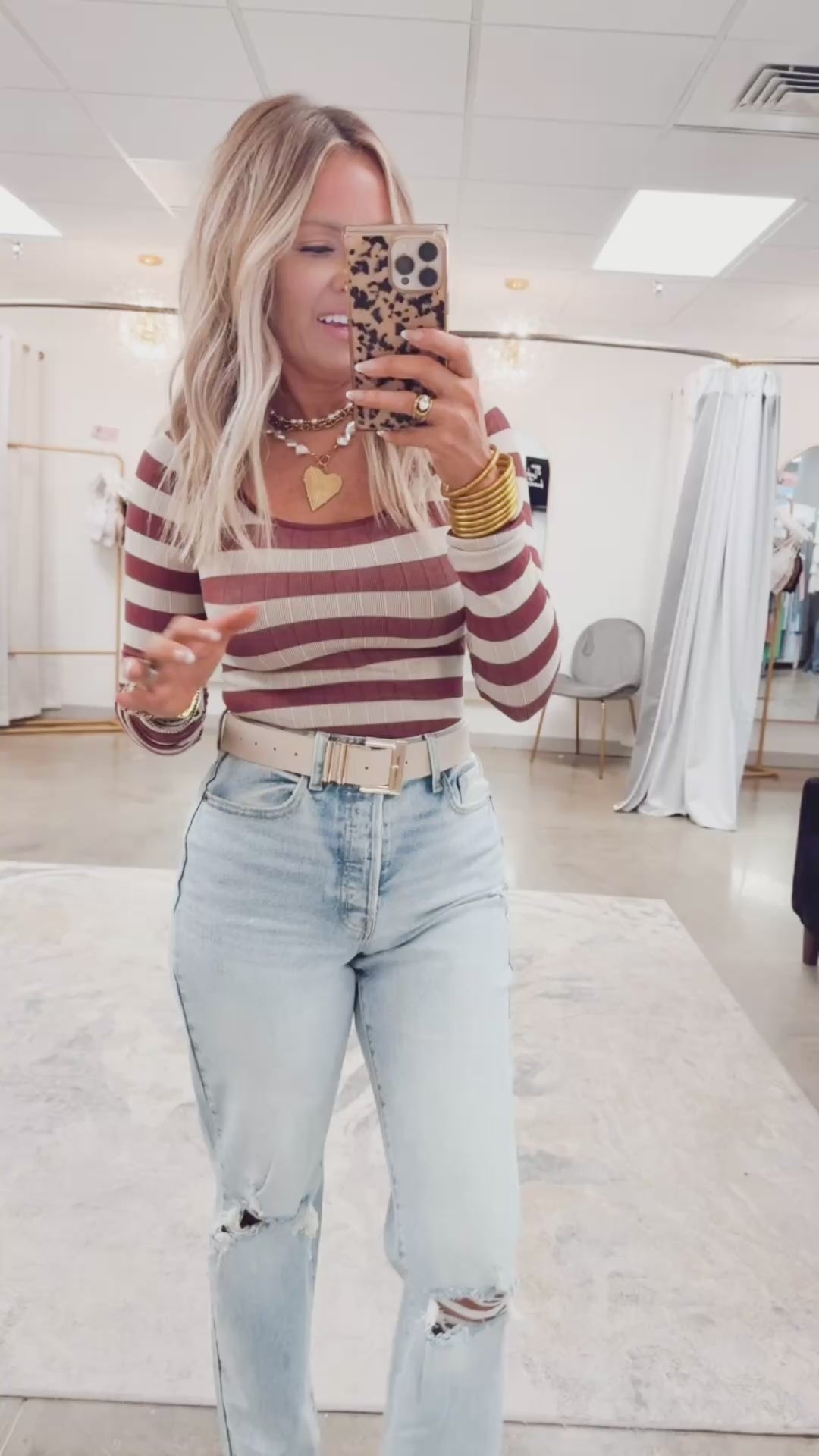 Casual Stripe Top