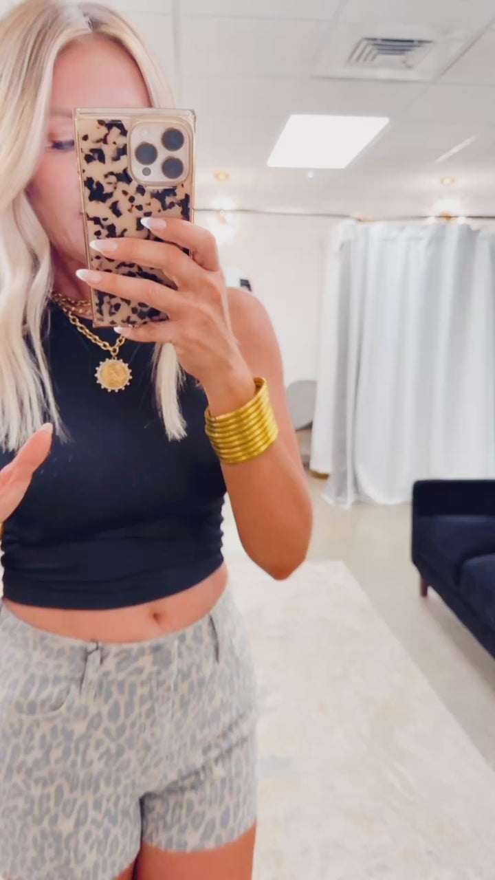 Kenzie Cheetah Print Shorts