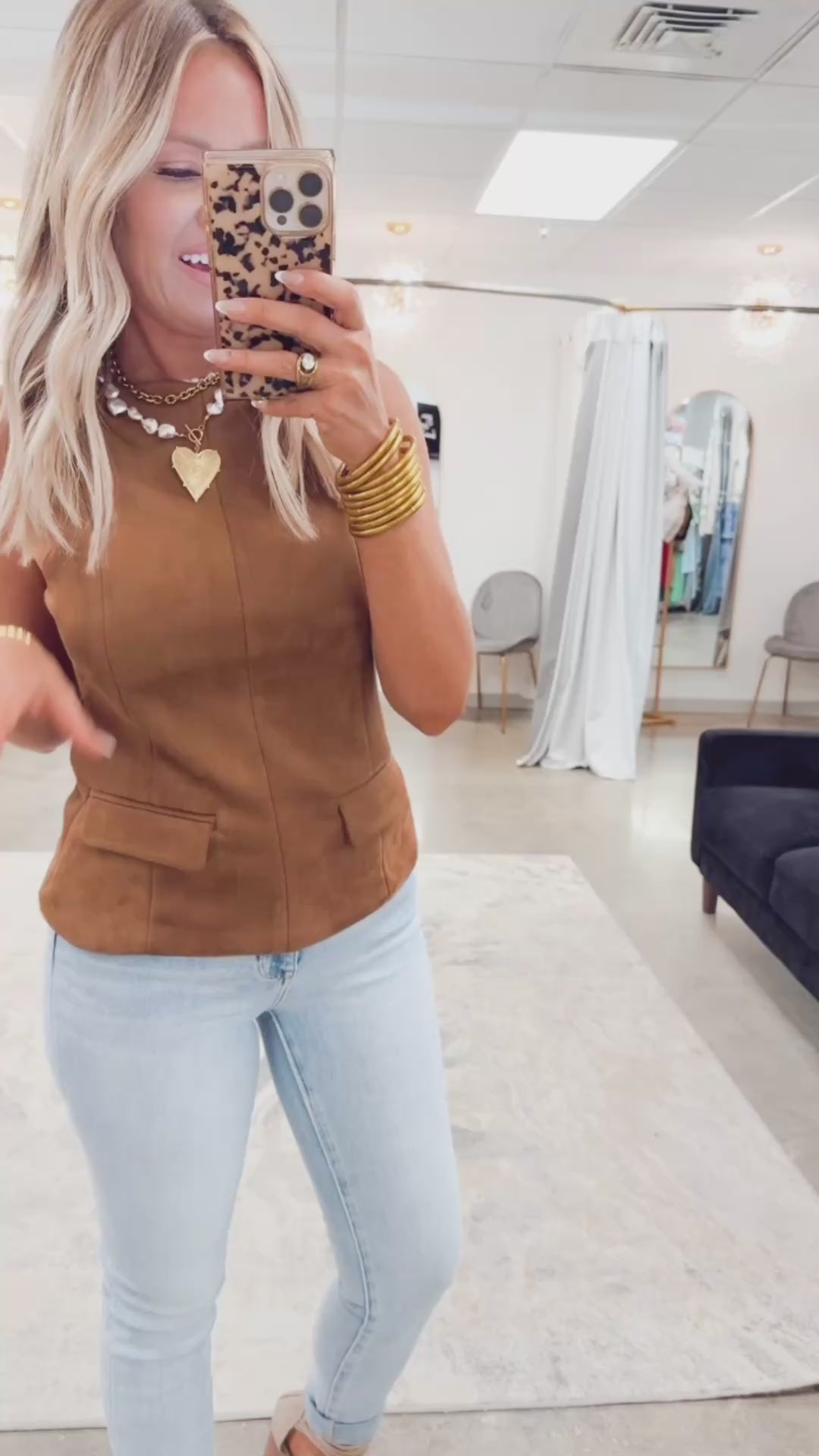 Blair Suede Top