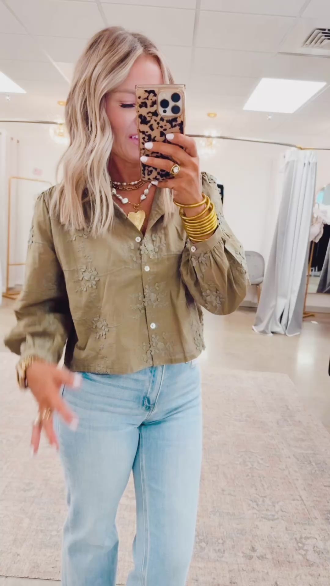 Olive Grove Blouse