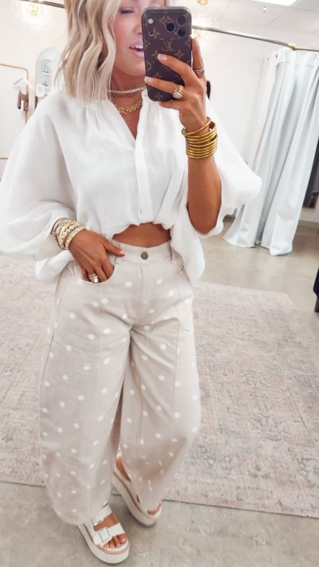 Dottie Darling Barrel Jeans