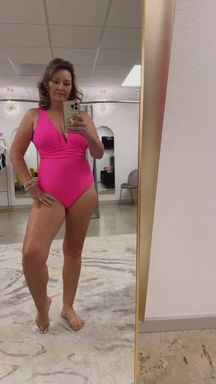Crossover Backless One Piece Swimsuit