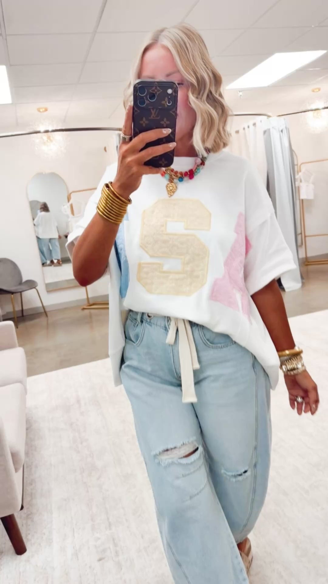 The USA Darling Dolman Top